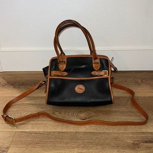 DOONEY & BOURKE VINTAGE BAG WITH LONG ADJUSTABLE STRAP FOR CROSSBODY OR SHOULDER